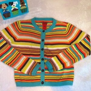 MISSONI CHILDREN’S KNIT COTTON & RAYON CARDIGAN